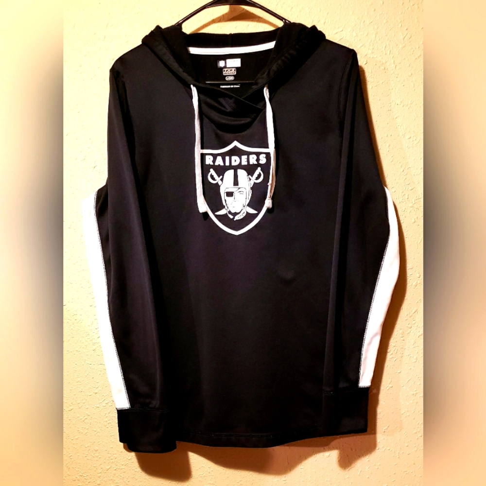 NFL Las Vegas Raiders Hoodie Jacket Size Women Large
